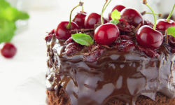 Рецепт торт шоколадный с вишней рецепт с фото