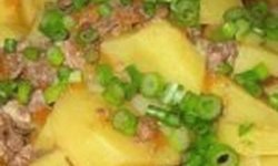 Картошка тушеная с тушенкой рецепт с фото
