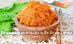 Рецепт корейской моркови с приправой для корейской моркови