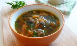 Рецепт очень вкусного грибного супа
