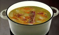 Суп гороховый с копченостями рецепт с фото