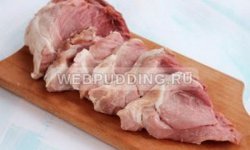 Мясо по французски в духовке из свинины