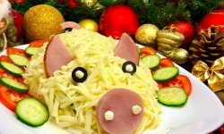 Рецепт необыкновенного салата для празднования Нового года