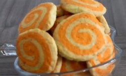 Рецепт ароматного печенья «Апельсиновые колесики»
