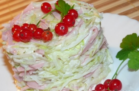 Салат из капусты Гомельчанка - вкусные фото рецепты