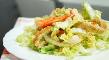 Салат из пекинской капусты по-тайски - салат фото рецепты